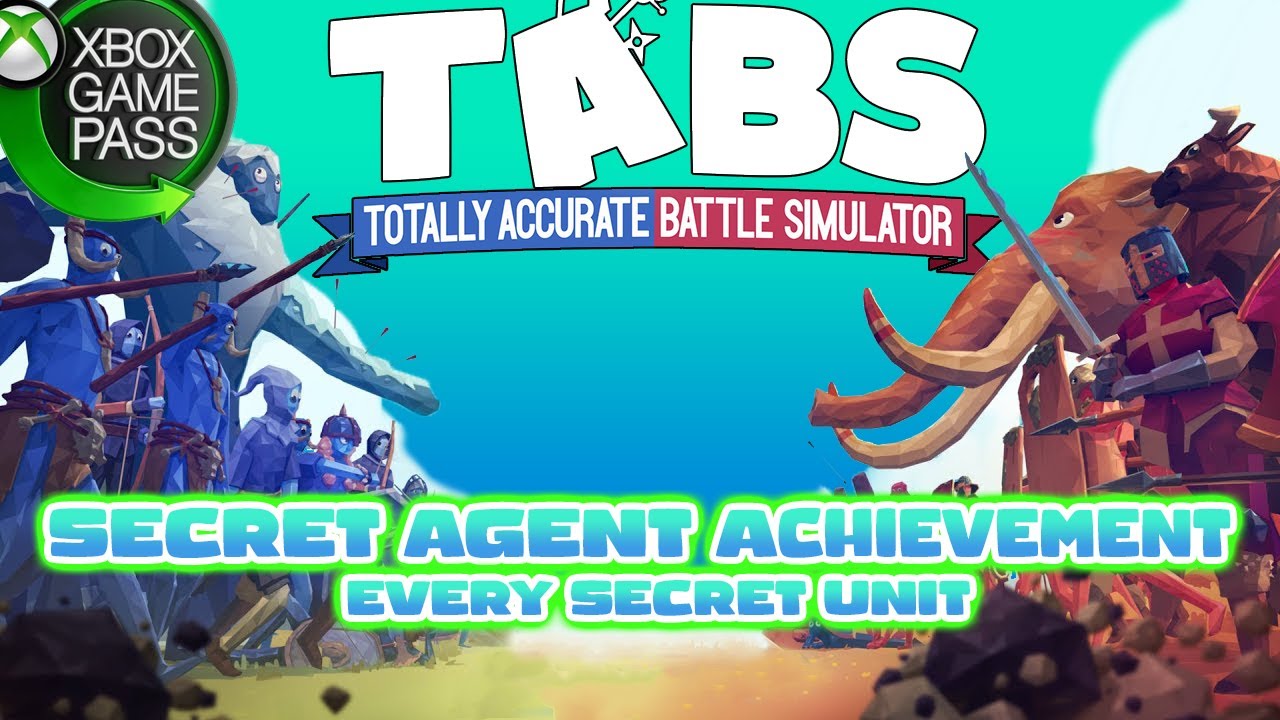 Every Secret Unit Location - Secret Agent Achievement Totally Accurate Battle Simulator TABS