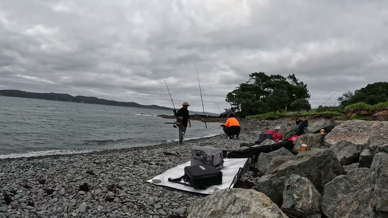Drone Fishing at Tawharanui NZ