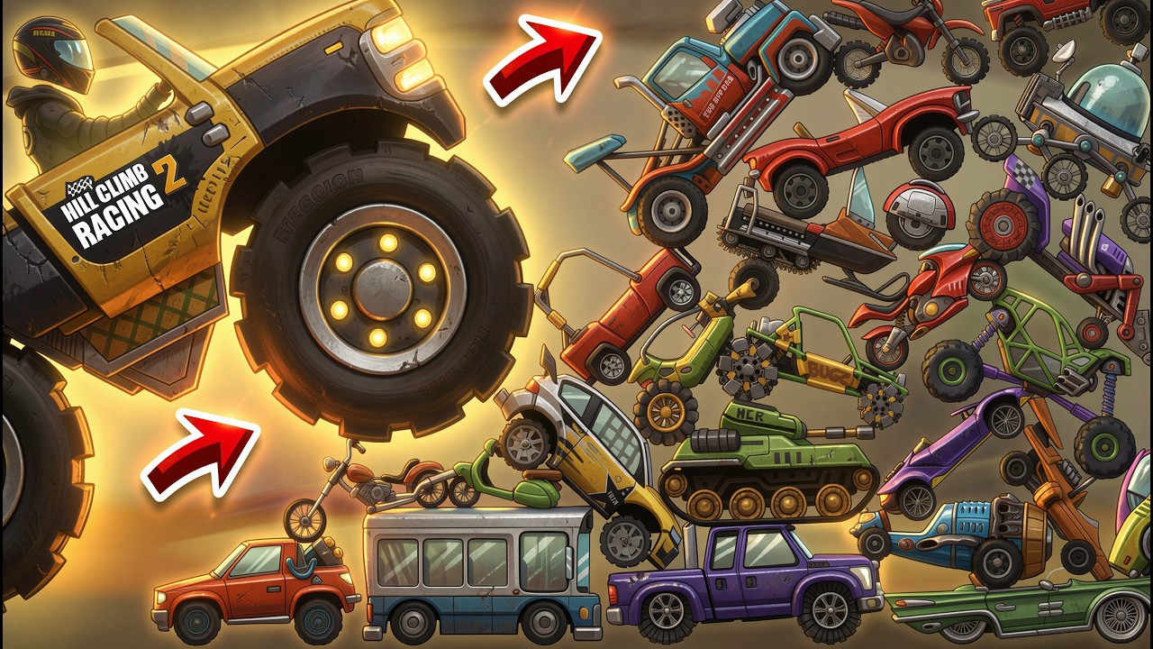 I CREATED MY OWN Hill Climb Racing 2! THE DEVELOPERS ARE SHOCKED! I DO WHATEVER I WANT!