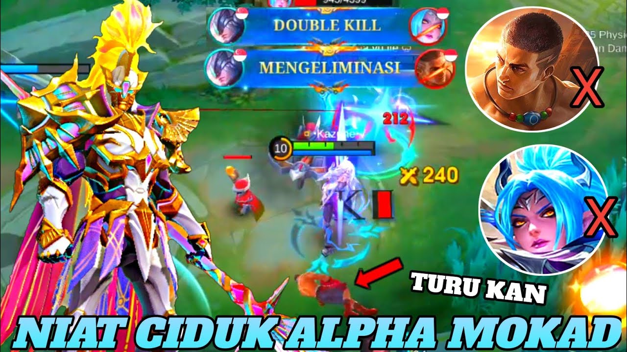 ALPHA NIAT DI CIDUK DUO BAR² EH PAQUITO & KARINA MALAH MODYAR DALAM DUEL VS ALPHA KOCAK LO SEMUA