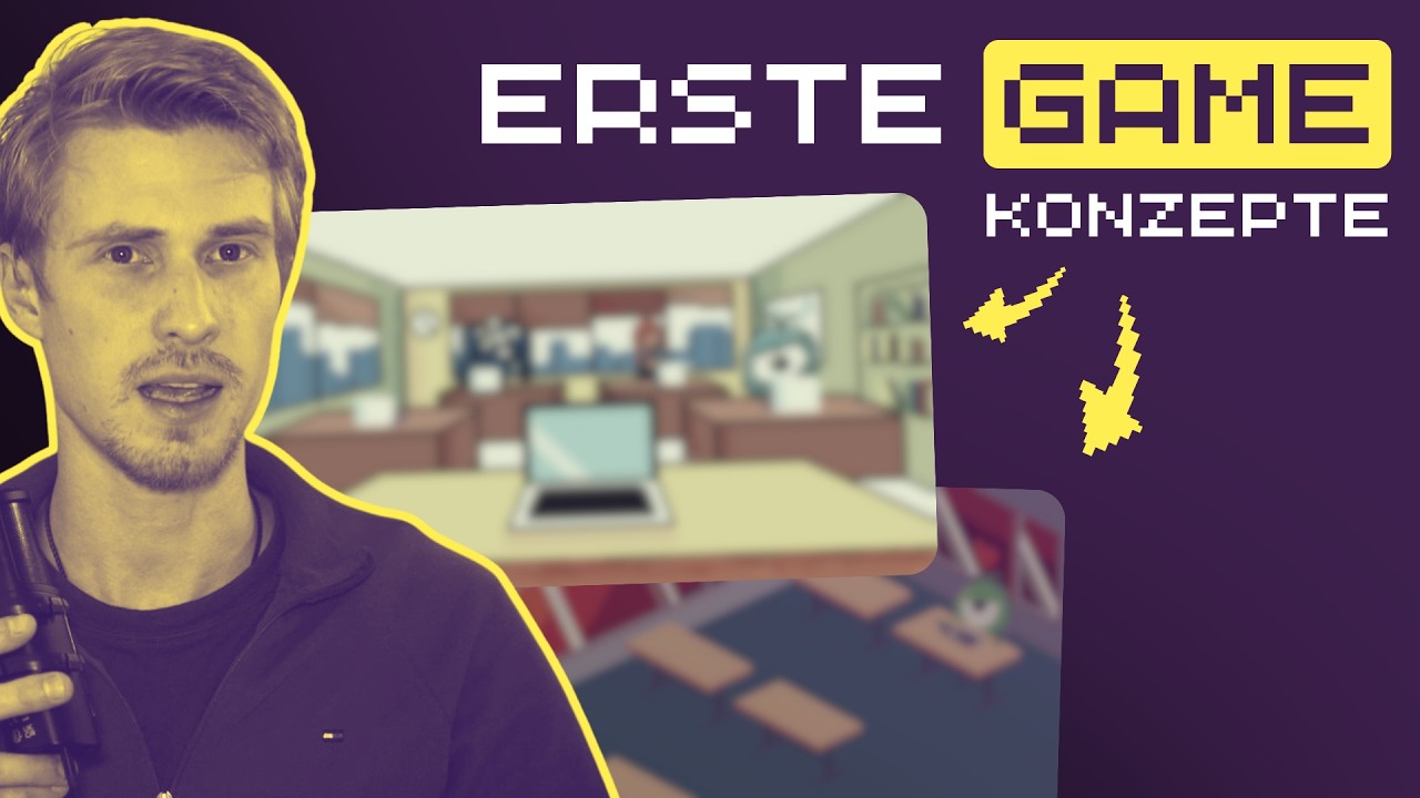 ERSTE SPIELEKONZEPTE fertig? 👀 Solo Game Dev Log