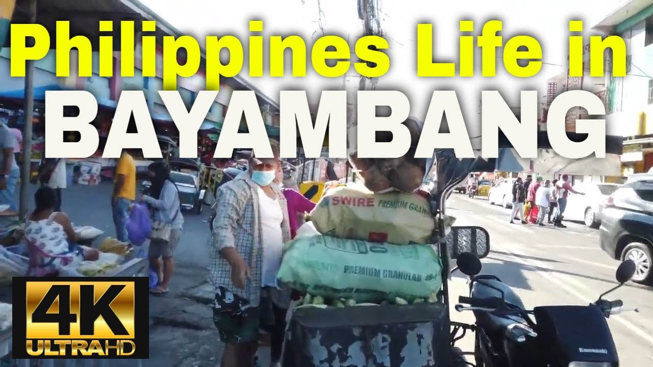 BAYAMBANG PANGASINAN  [4K WALK TOUR]