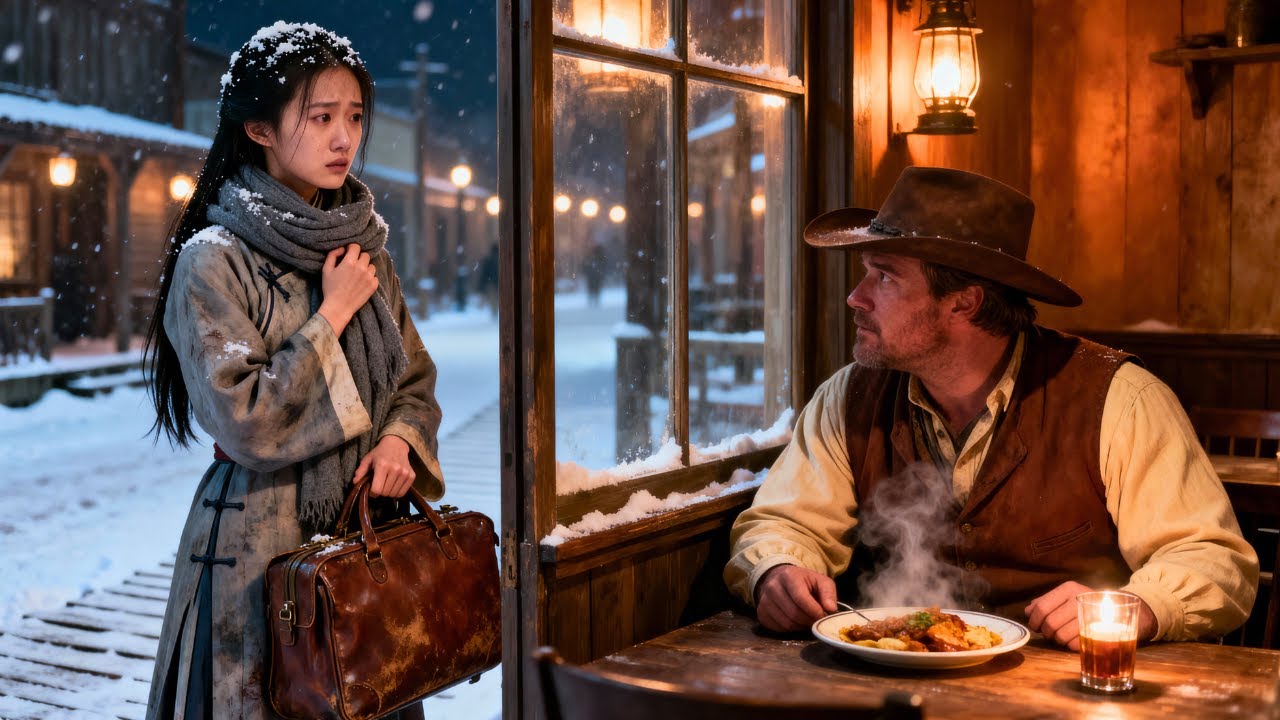 On Christmas Eve, a Poor Chinese Bride Had No Supper — Until the Lone Rancher Shared His Plate