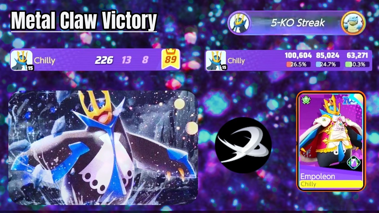 Metal Claw-Empoleon Is Steel Solid