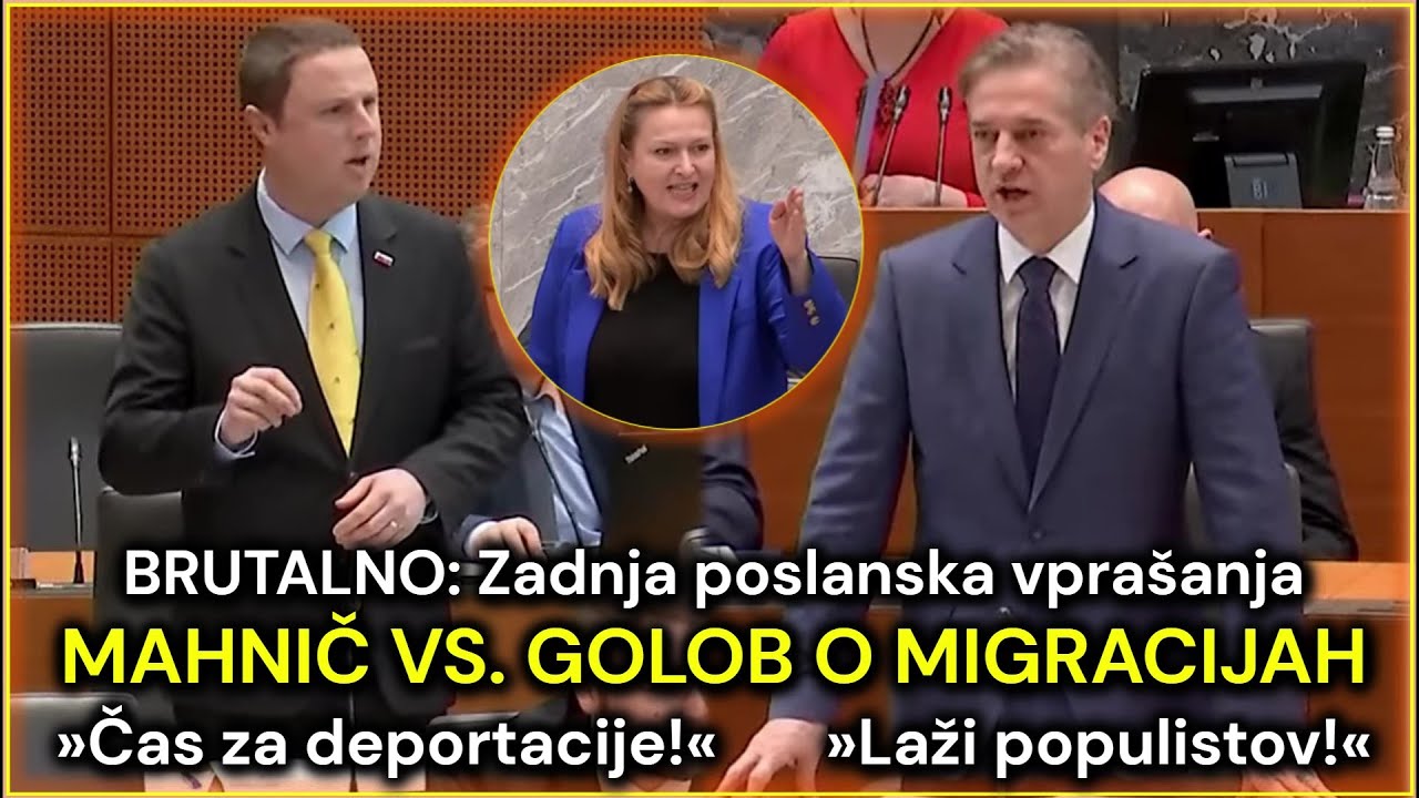 Burni izpadi: Žan Mahnič & Robert Golob &ndash; Denar migrantom, &raquo;varna država&laquo; & deportacije (3. 2. 2026)