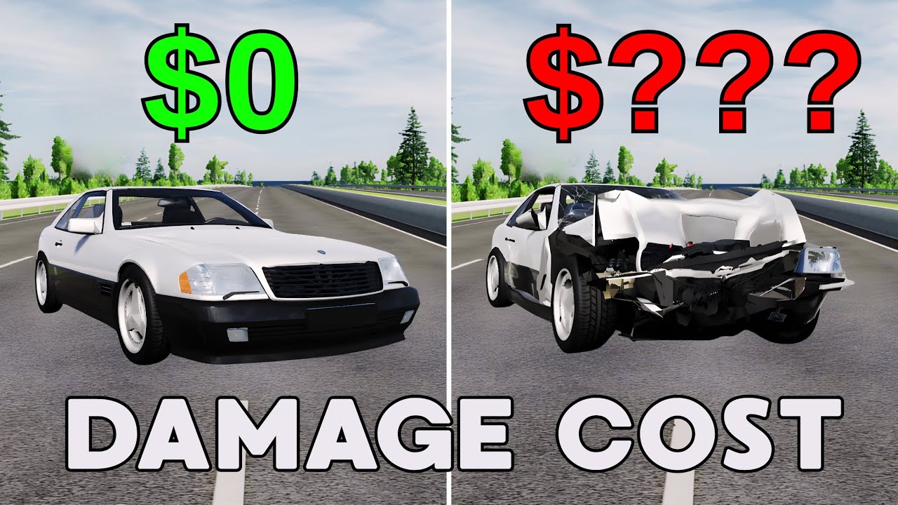 Damage Cost #55 | Epic Realistic Crashes & Wallet Survival – BeamNG Drive