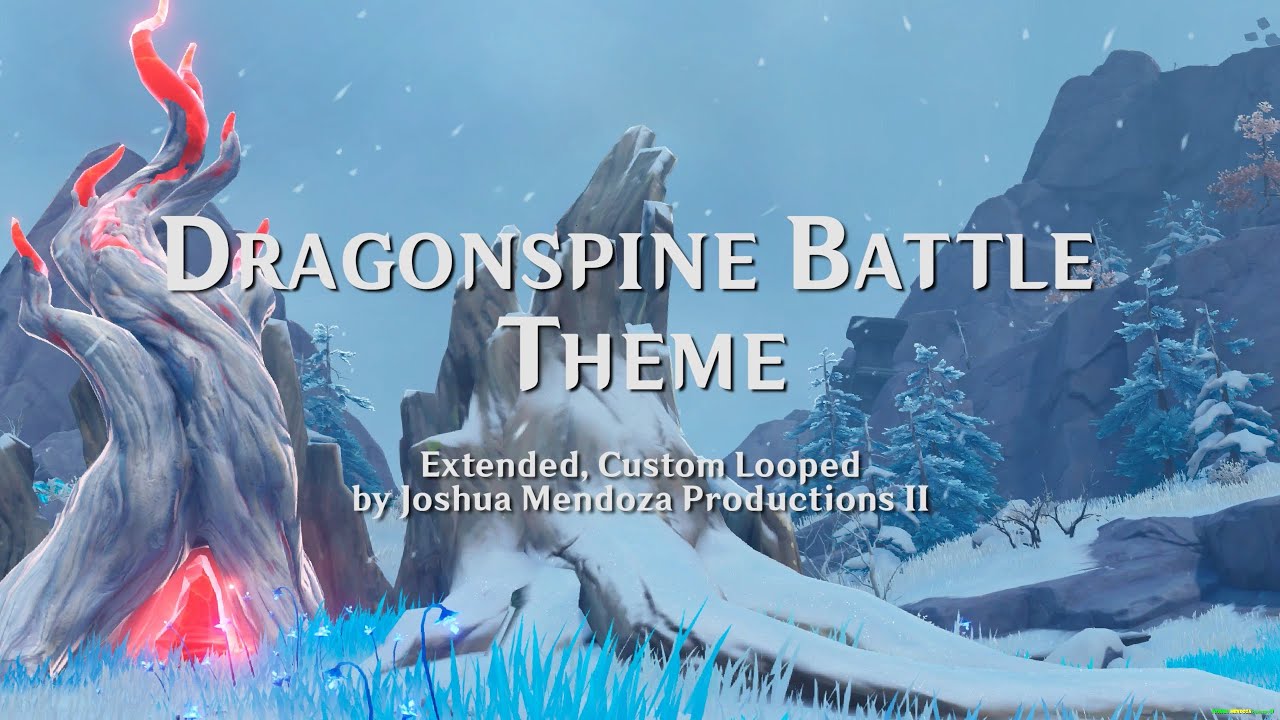 Dragonspine Battle Theme (Tartaglia Story Quest Domain Theme) (Extended for 1 hour) - Genshin Impact