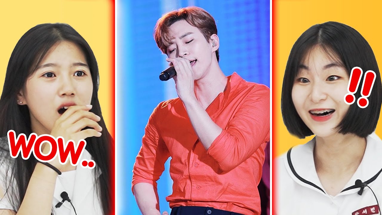 (ENG) 역주행 신화 2PM 준호의 레전드직캠을 본 10대 충격반응? When Korean Teens Watch Junho's Legenday Fancam
