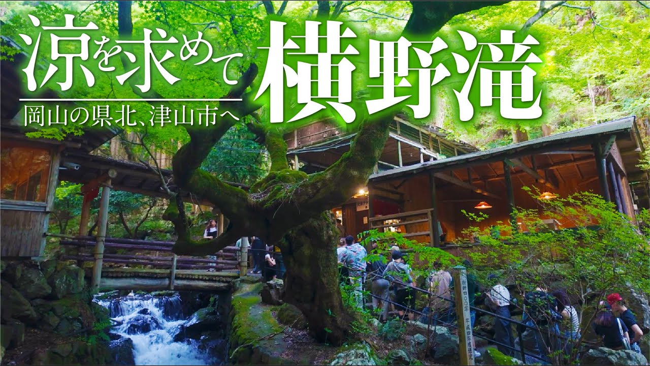 岡山県津山市　横野滝