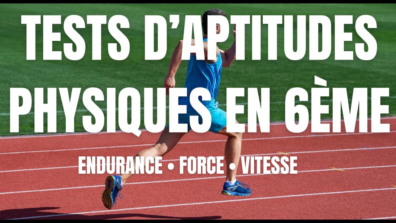 Physical Aptitude Tests for 6th Grade Students