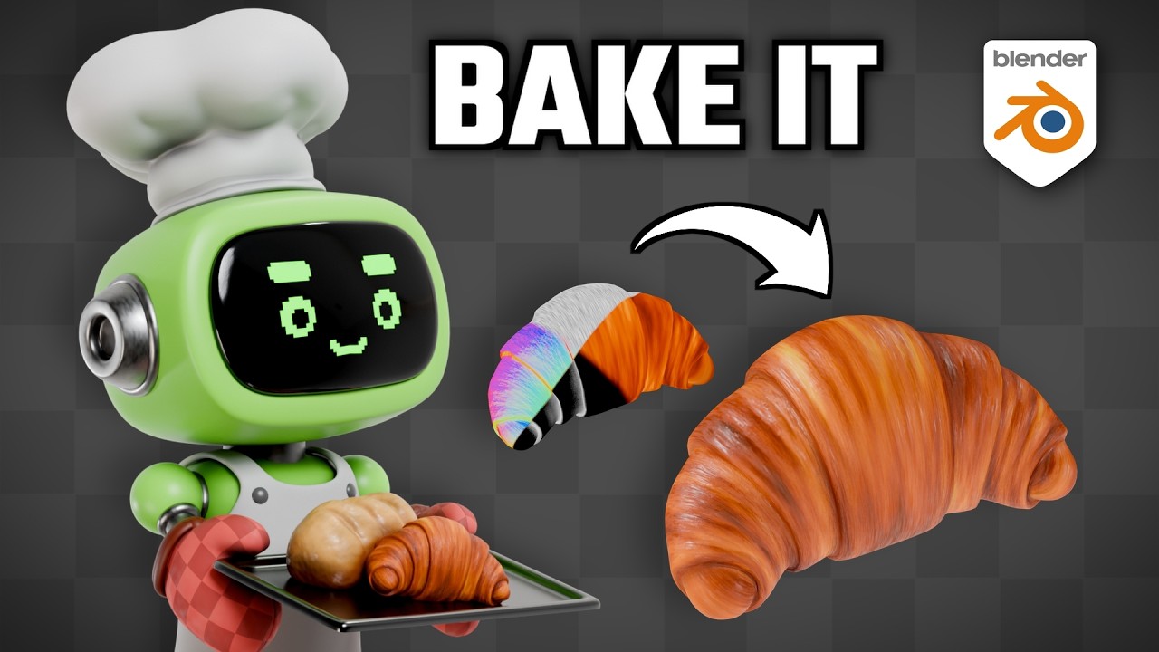 Baking Texture Maps in Blender (3 Main Uses Explained)