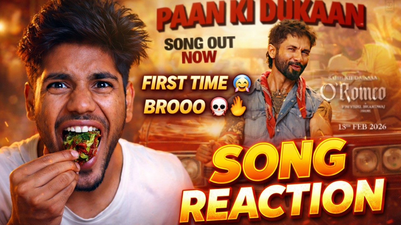 O'Romeo:Paan Ki Dukaan Reaction | Shahid K,Disha P| Sajid N | Vishal B |Gulzar |Sukhwinder S |Feb 13