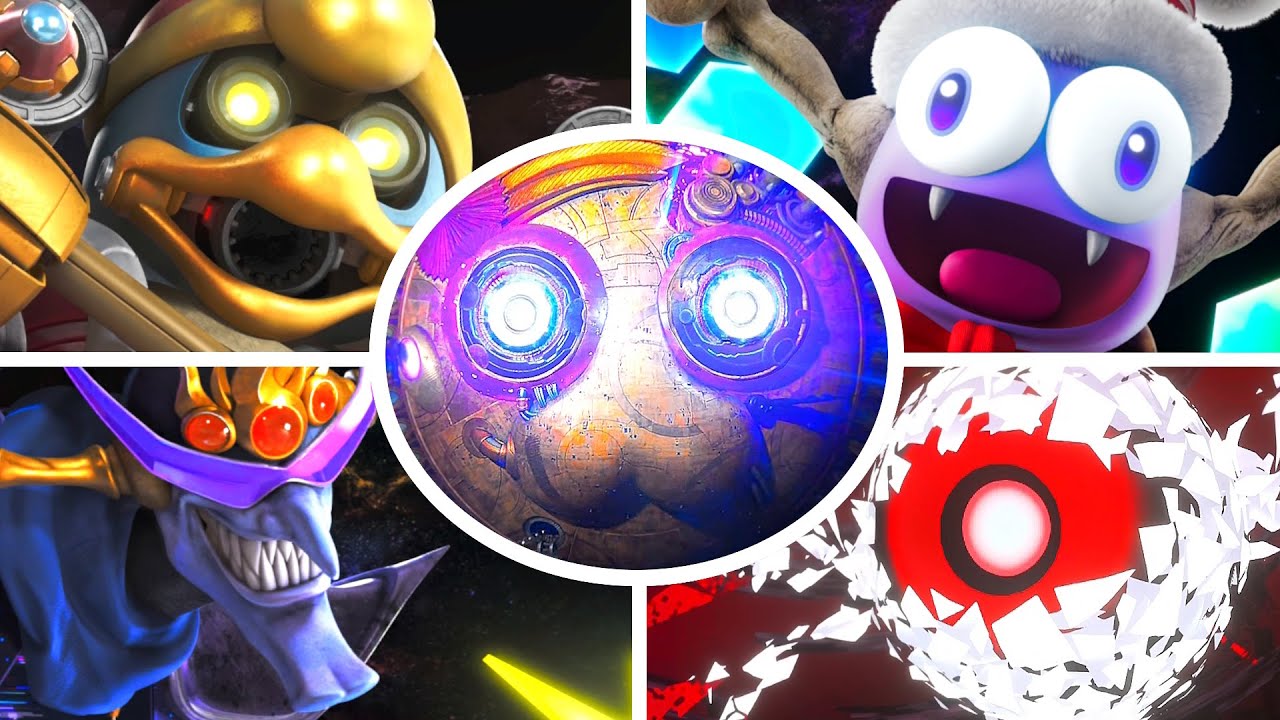Kirby Air Riders - All Bosses + True Final Boss
