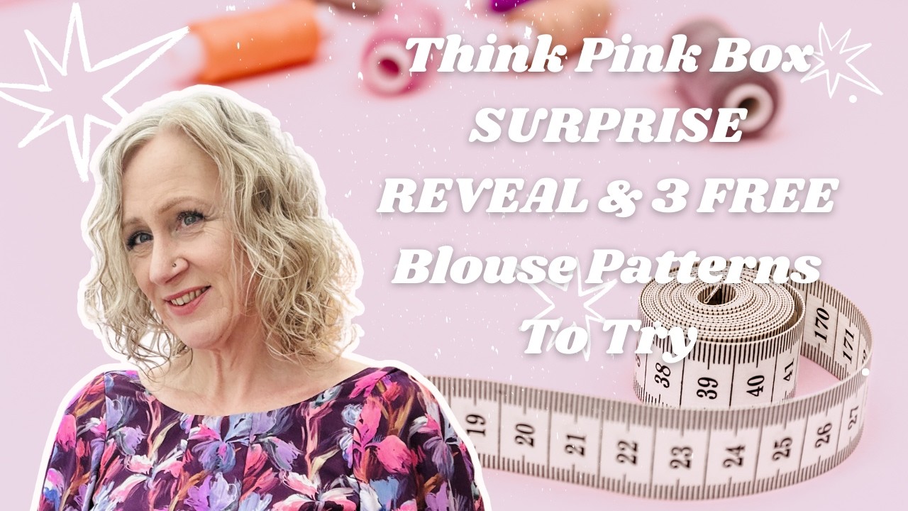Выкройка блузки Think Pink плюс 3 бесплатных простых выкройки для шитья | Весеннее вдохновение
