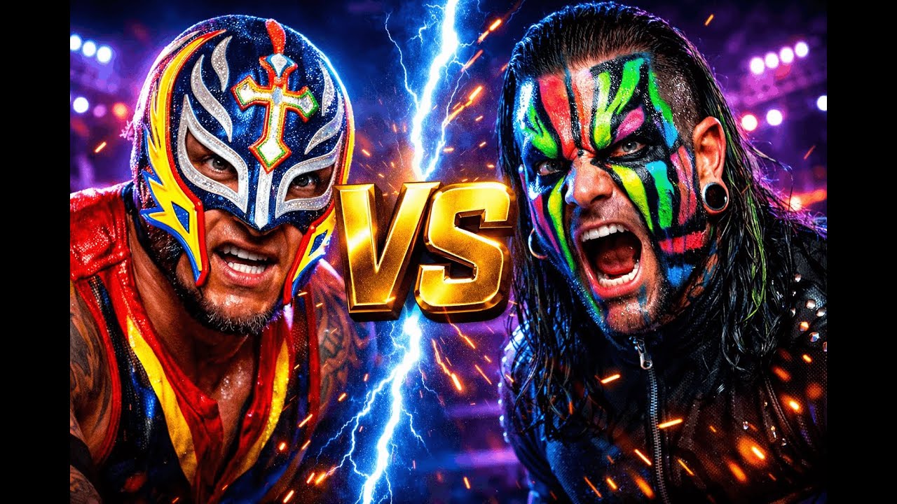 Rey Mysterio vs. Jeff Hardy: THE MATCH WE NEVER FORGOT! ⚡️ (High Flying Madness) #WWE #reymysterio