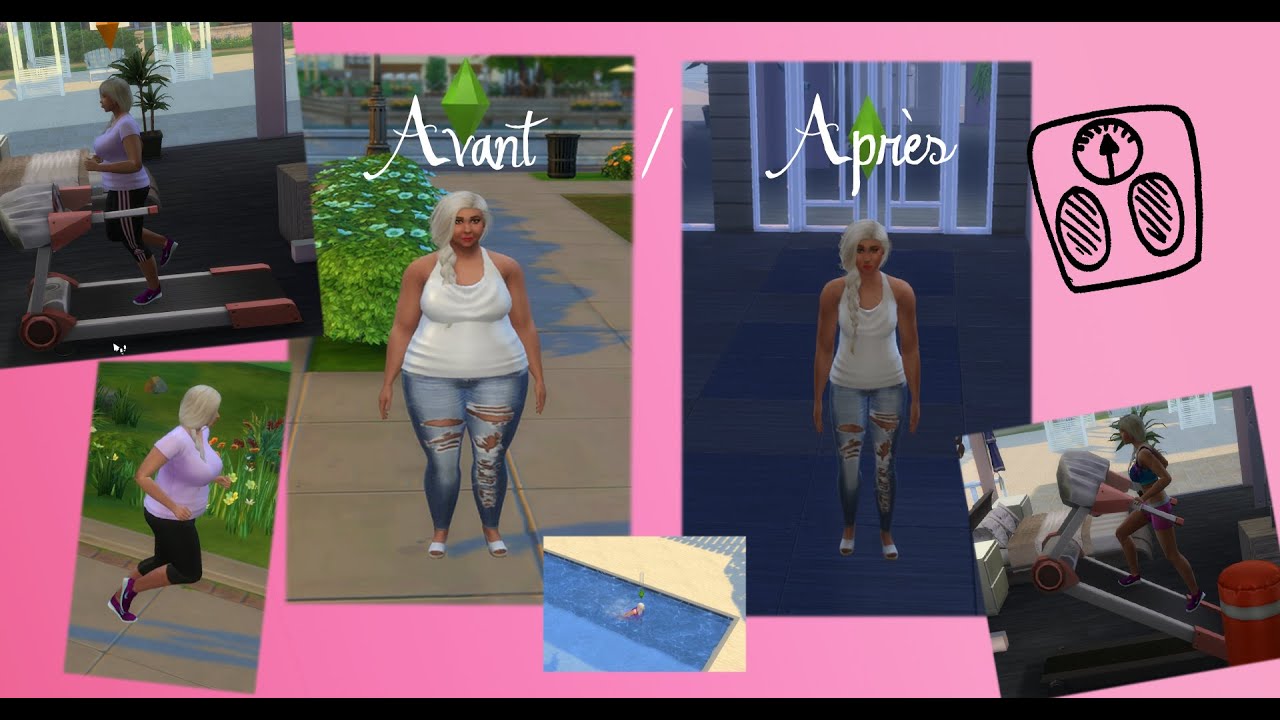 sims 4 - maigrir