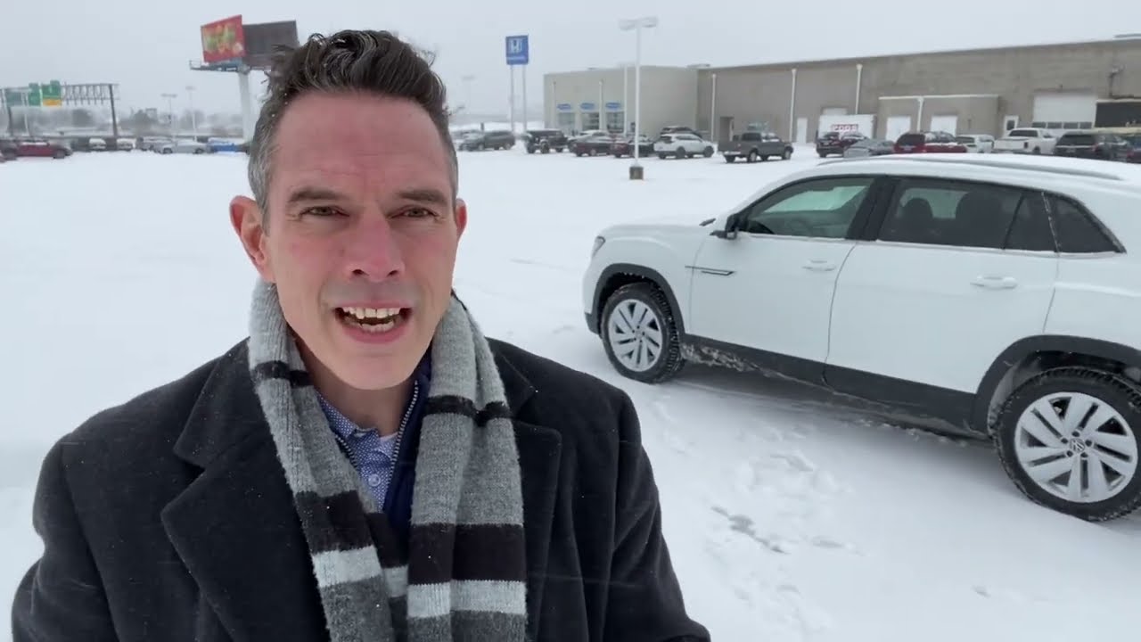 testing out 4Motion onroad, snow mode, and offroad mode on 2021 VW Cross Sport Atlas 2.0t