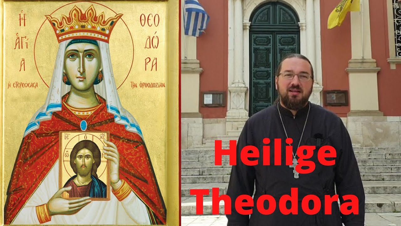 Heilige Theodora und der Triumph der Orthodoxie