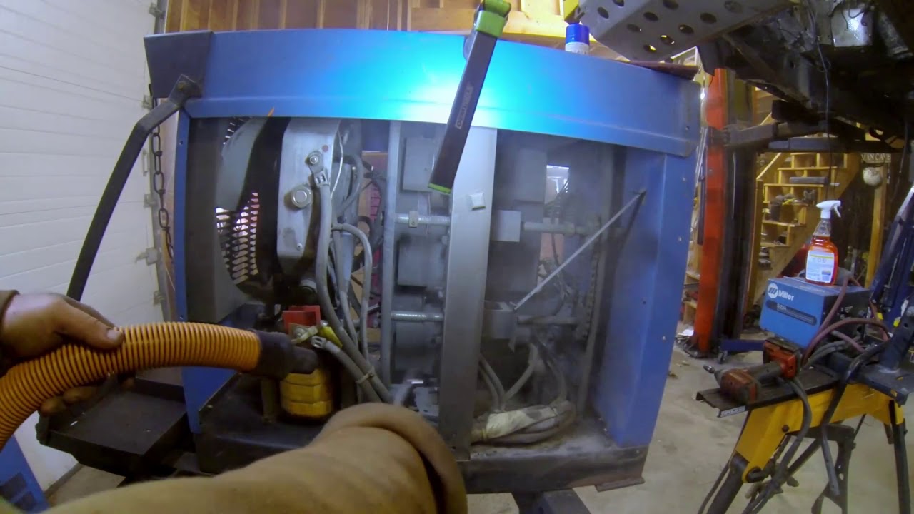 Miller CP-300 Welder Haas-Kamp Conversion Part 1 - Cleaning and Prep