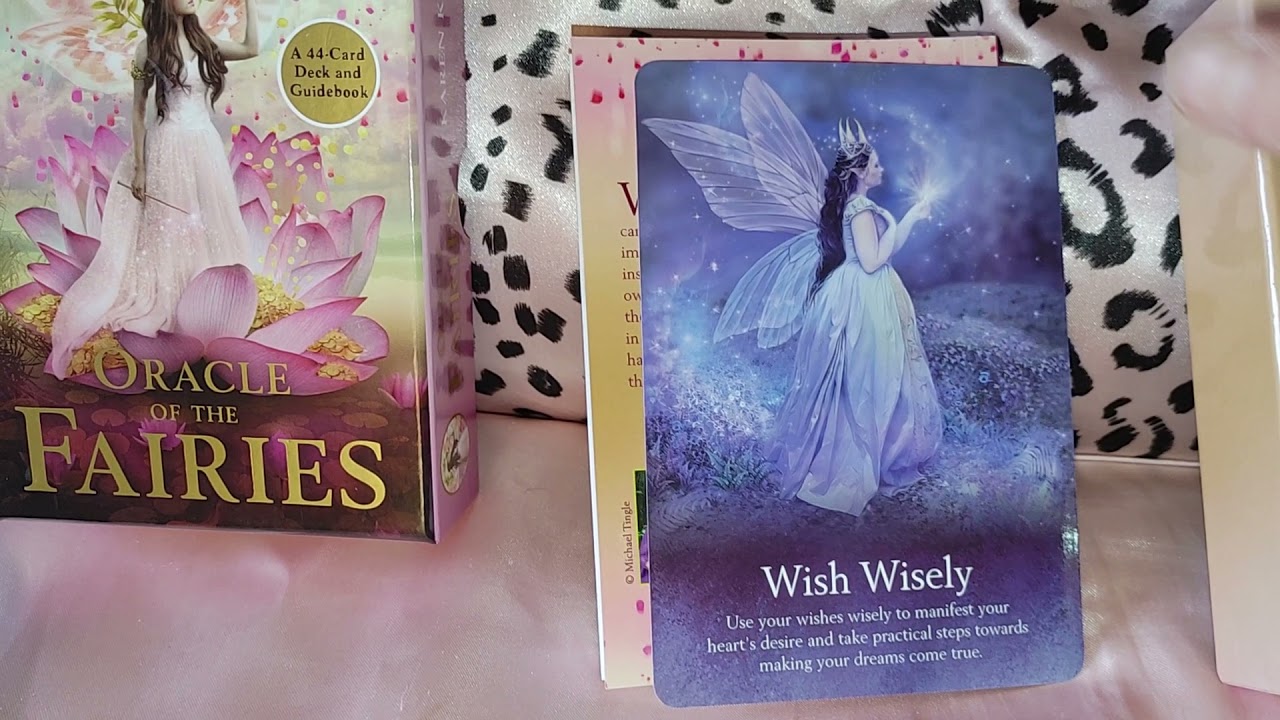 oracle of the fairies deck unboxing
