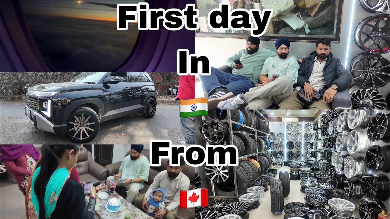 FIRST Day in India & New Shoes for the Venue! 🇨🇦 ➔ 🇮🇳 (Alloy Upgrade)