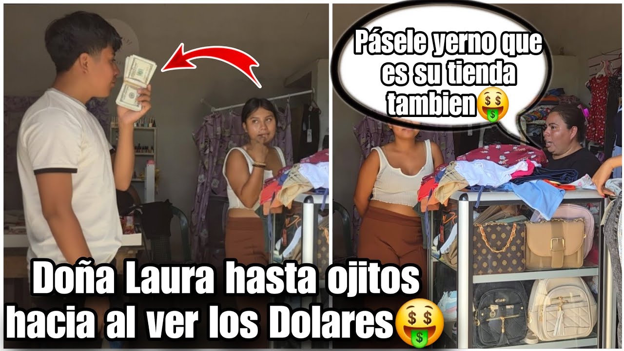 Doña Lara hasta queria abrazar a Axel al ver la fatiga de Dolares|Mira su reacción😱