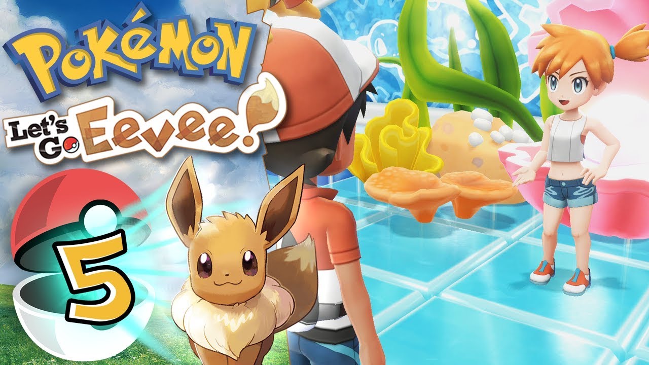 AFFRONTIAMO MISTY! Il Capopalestra. - Pokemon Let's Go Eevee Pikachu ITA - [Episodio 5 Gameplay ]