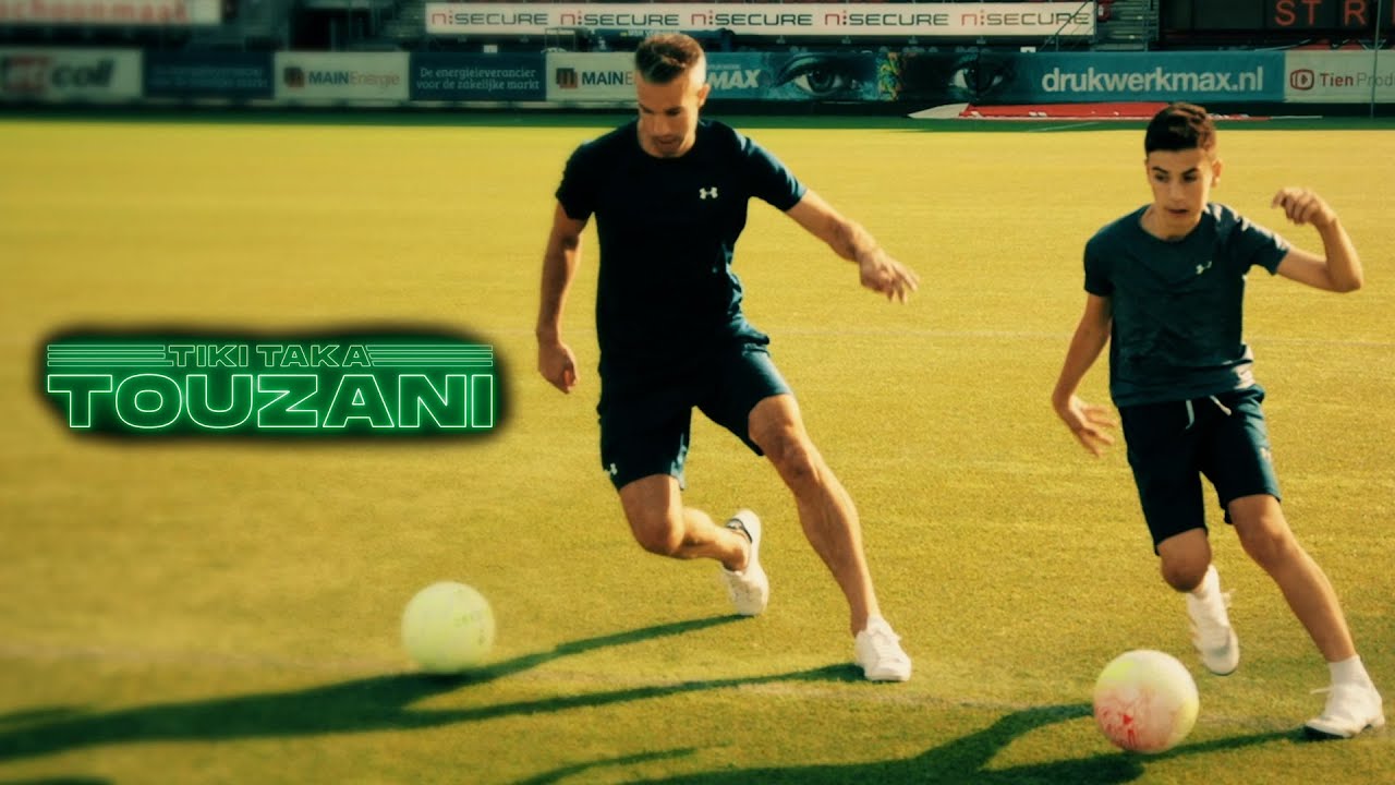 TIKI TAKA TOUZANI met SHAQUEEL & ROBIN VAN PERSIE
