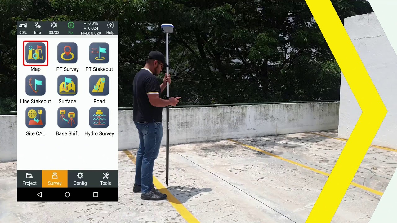 CHC Tutorial 4 (2020) - IMU Calibration  + Survey with IMU + StakeOut Using IMU