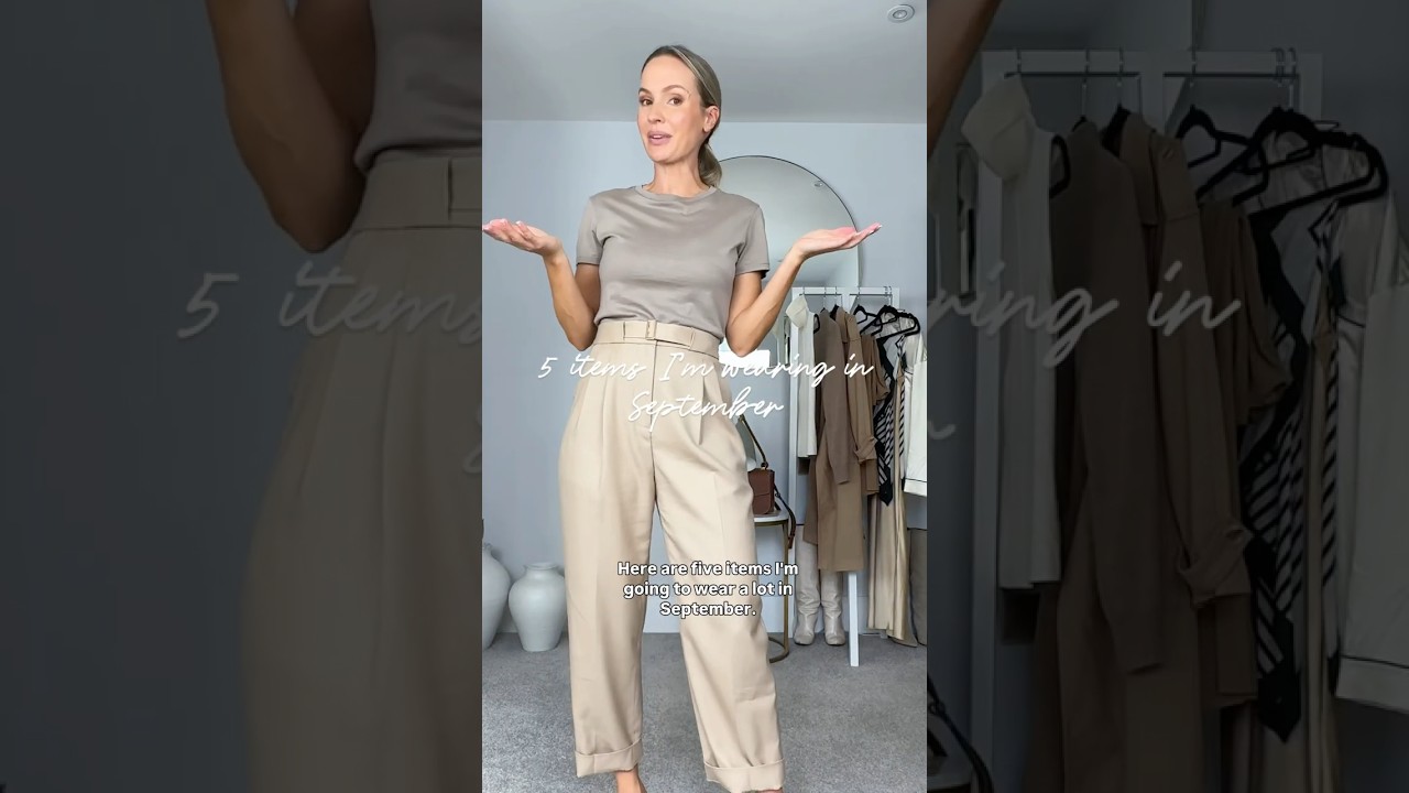 5 items I&rsquo;m wearing in September 🍂