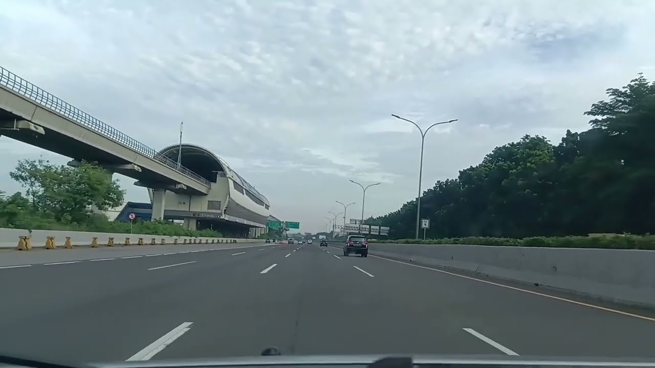 (B 11 J) Perjalanan Tol Lingkar Luar /Lingkar Dalam Menuju TMII / Kramat Jati