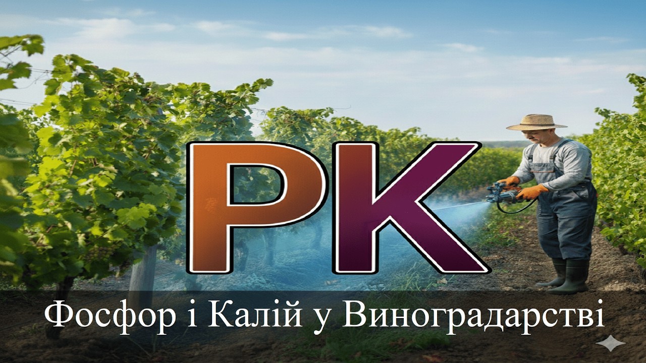 Фосфор і Калій у Виноградарстві