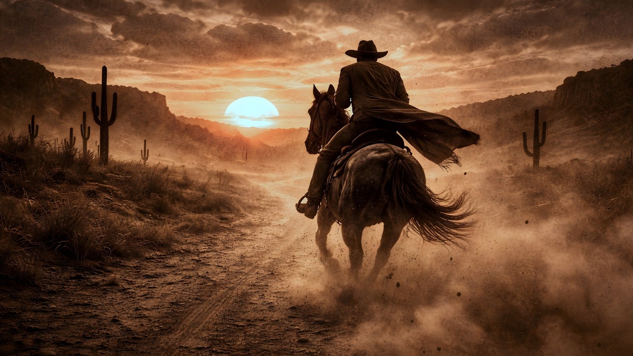 Ride Beyond the Horizon - For those who ride because they must || Dark Western Blues, Dark Country