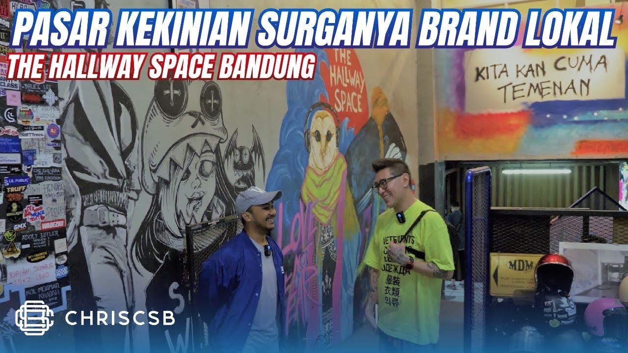 The Hallway Space Pasar Kekinian Surganya Brand Lokal Bandung! Ada Streetwear, Vintage, Thrif, DLL