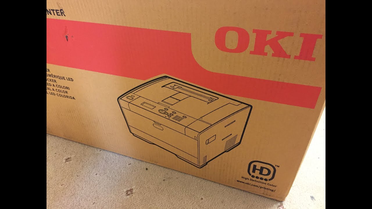 OKI C532 Colour Laser Printer Unboxing + Review + Setup & Print Test