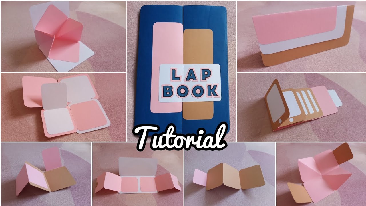 Lapbook Tutorial | How to make 9 different cards