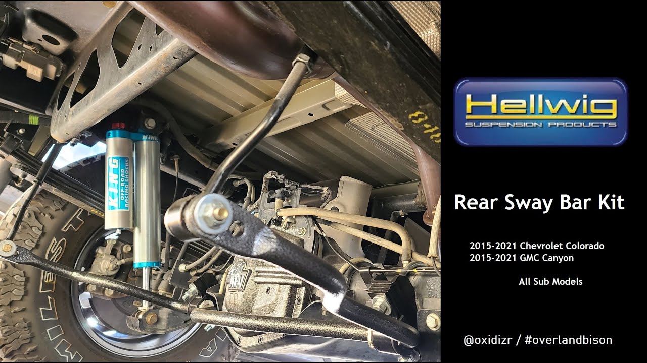 Rear Sway Bar - ZR2 Bison Load Control