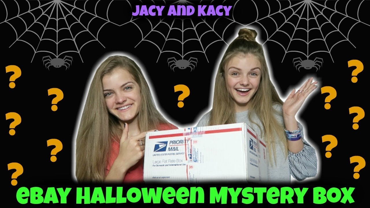 Opening A Halloween Mystery Box From eBay ~ Jacy and Kacy