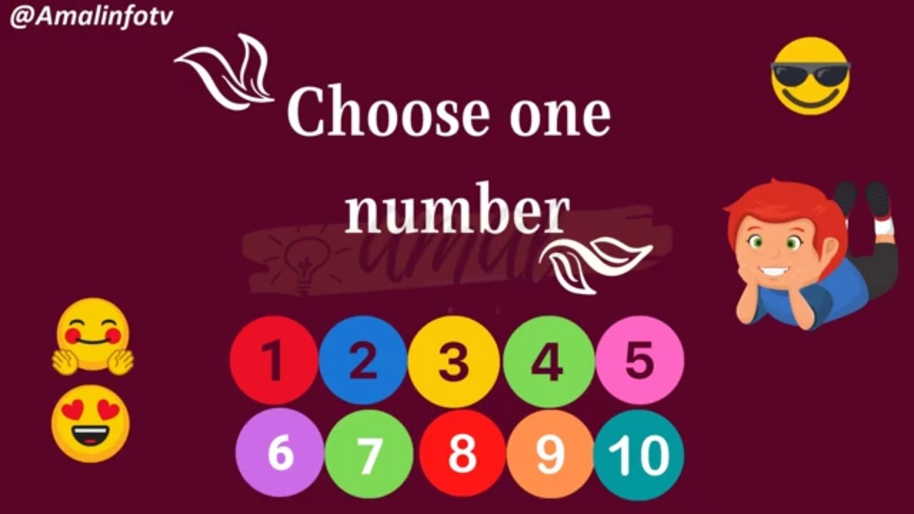Choose one Number - Wo Apko Kun Pasand Karte Hain💓| Whatsapp Dare Games For Crush | Love Games