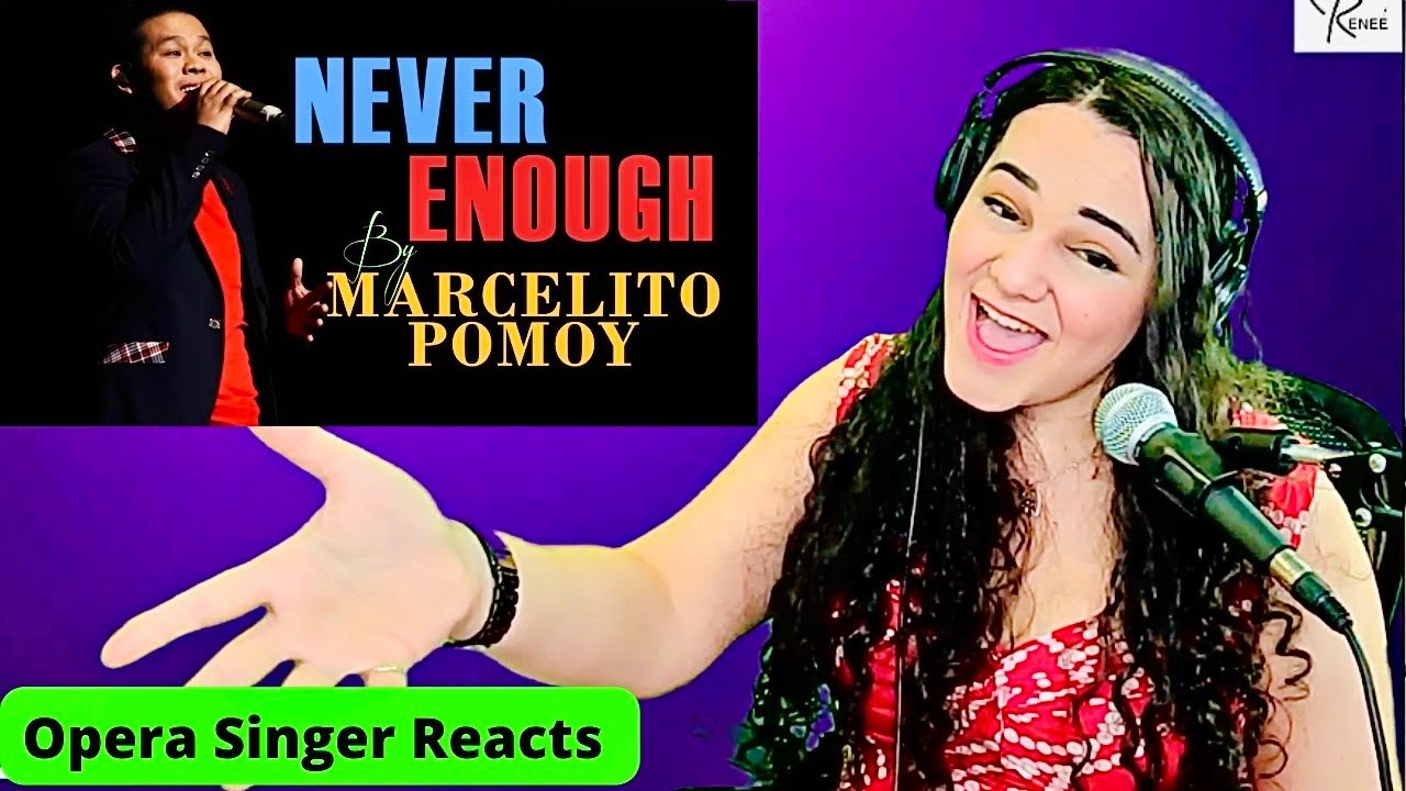 MARCELITO POMOY - Never Enough | Opera Singer and Vocal Coach Reacts