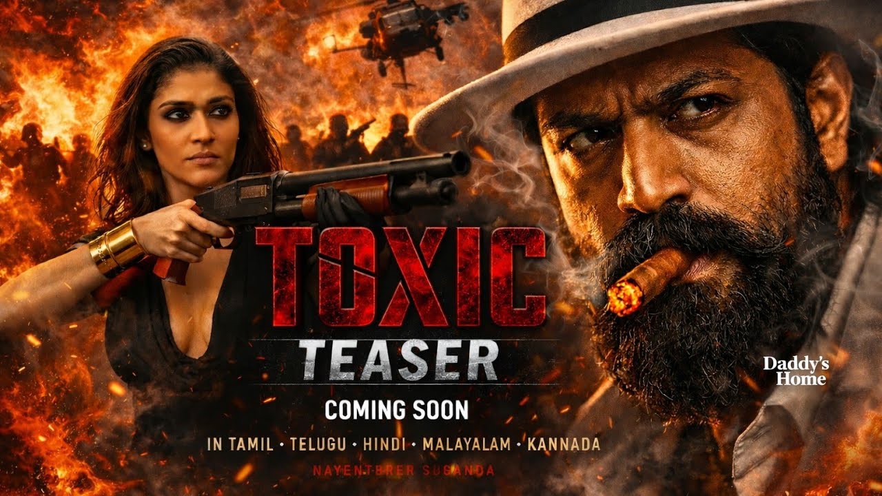 TOXIC Official Style Trailer | Yash | Nayanthara | Kiara Advani | Huma | Fan Made AI Movie 2026