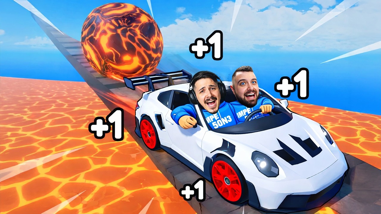 IMAMO 20 MINUTA DA POBEGNEMO SA AUTOM OD KUGLE KOJA NAS JURI U ROBLOXU!