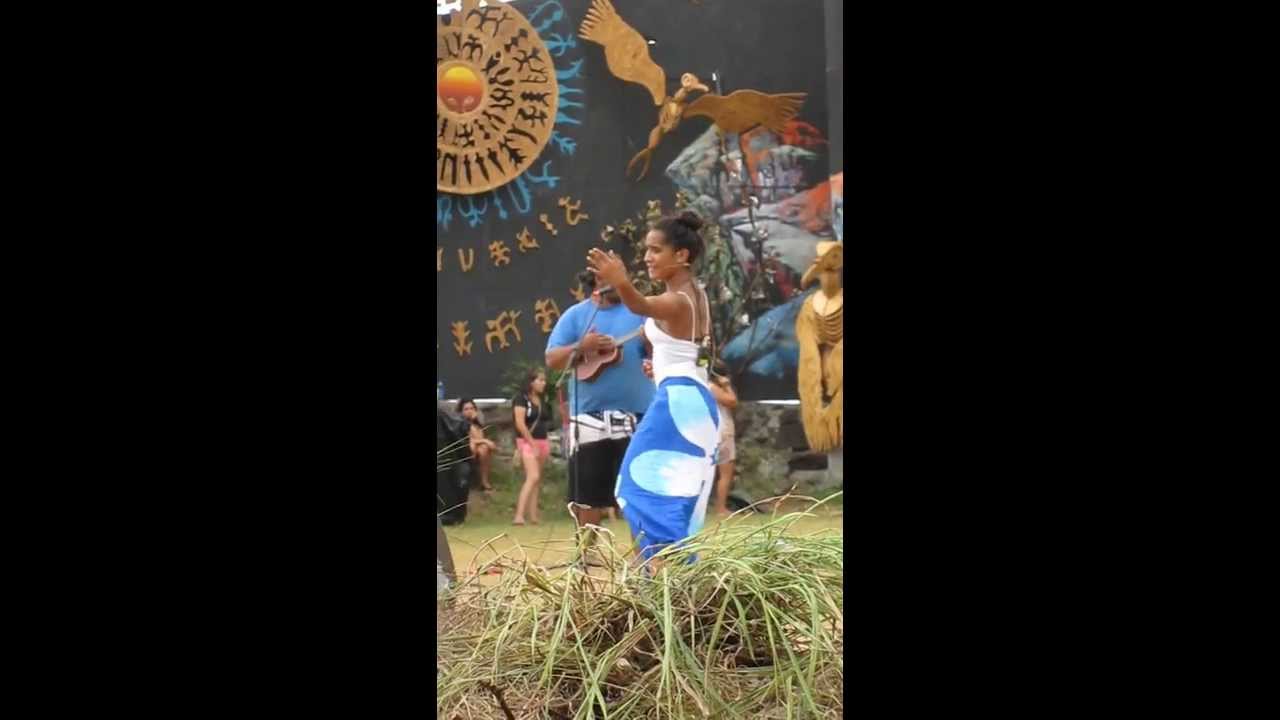 Ensayo Aparima. Tapati, Rapa Nui 2013