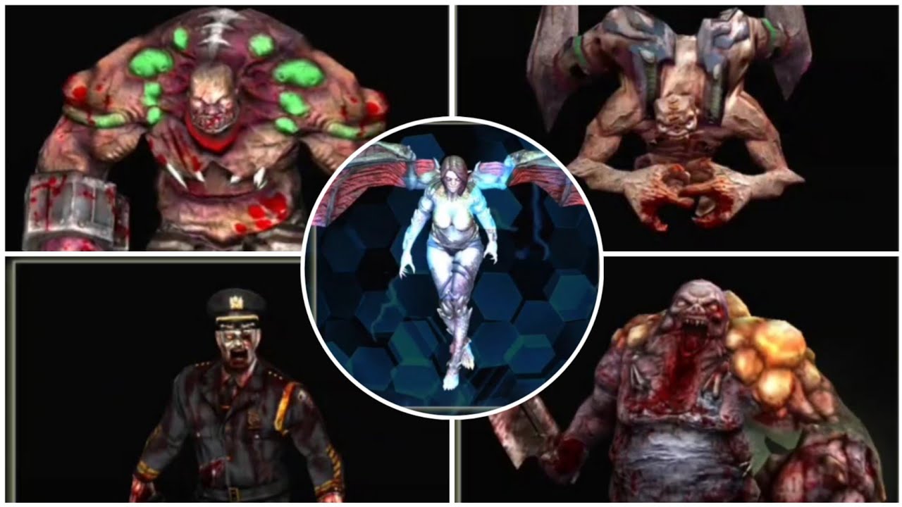 Dead Target - All Bosses (Boss Fights)