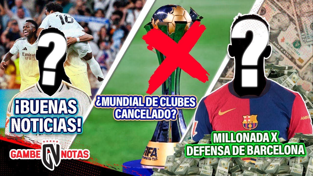 ¡TREMENDAS NOTICIAS para el MADRID antes del derbi!|¿CANCELAN mundialito? | 35mde x defensa de BARÇA