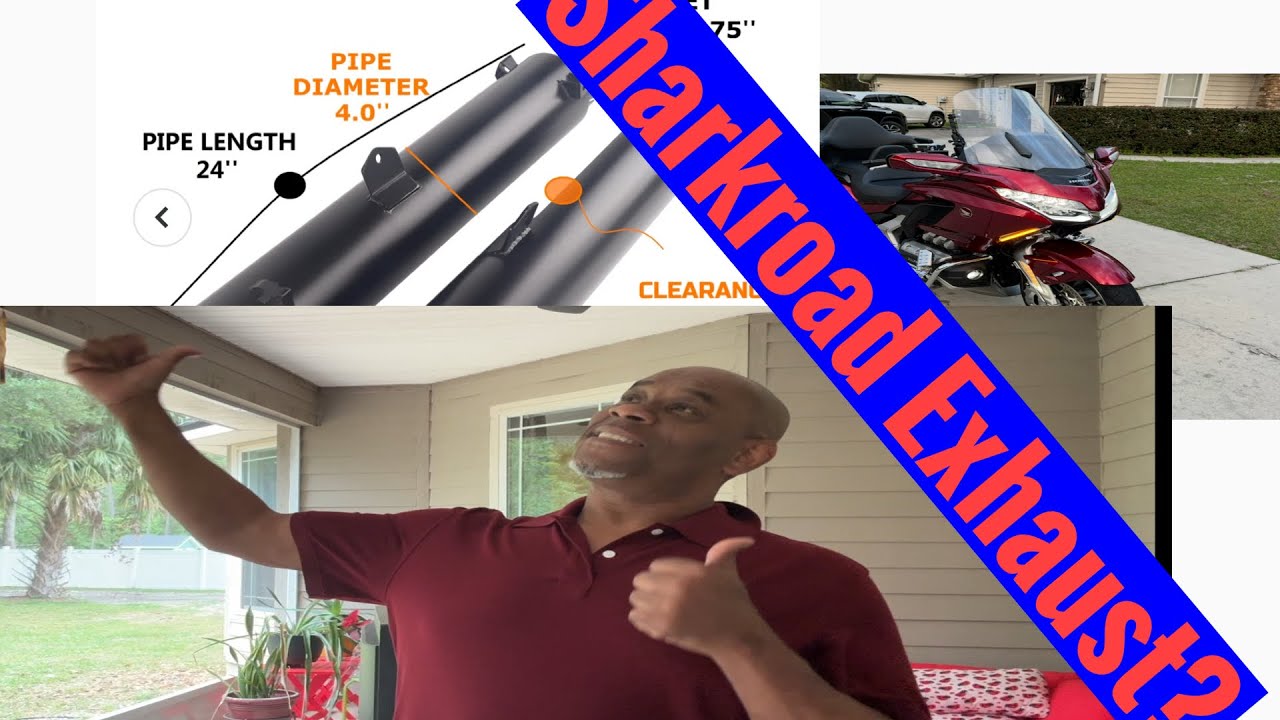 2019 Goldwing,  Sharkroad Exhaust On The Way. More Rumble, More Power?