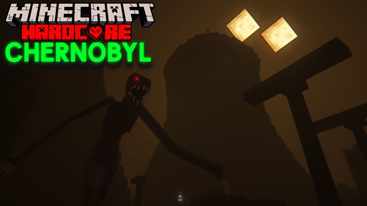 Terrifying Encounters in Chernobyl.. Minecraft: Survive the Night
