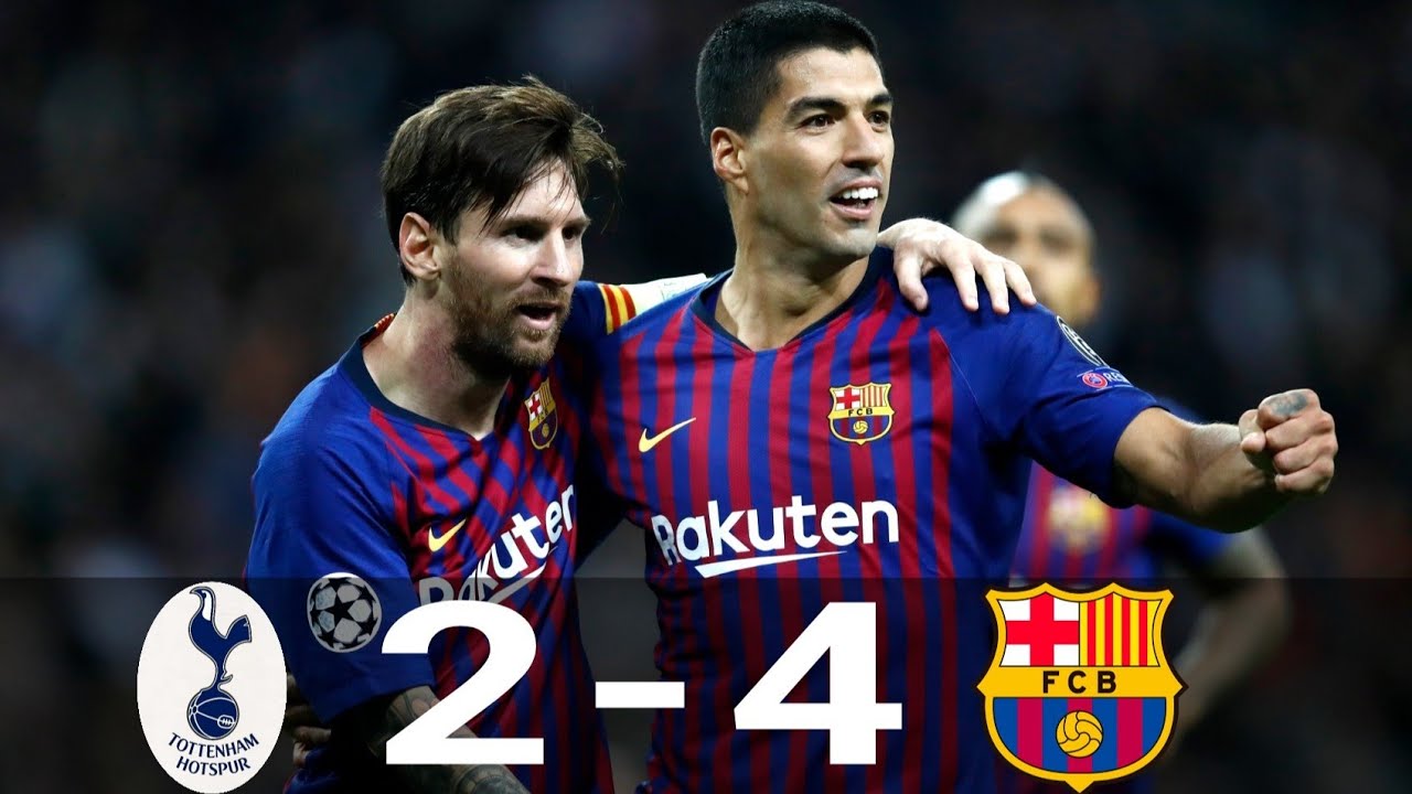 Tottenham vs Barcelona 2-4 Fox Sports (Relato Raúl Taquini) UCL 2019