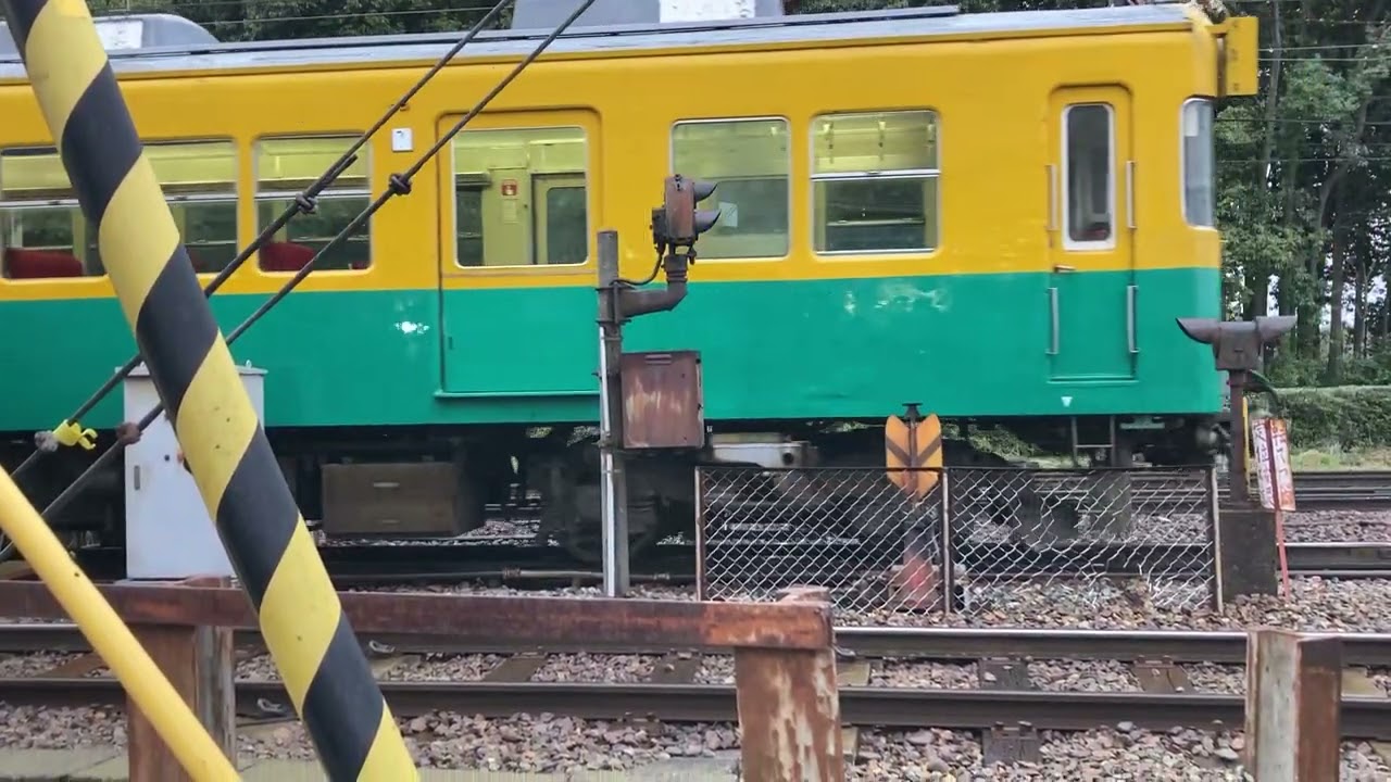 稲荷町のかぼちゃ電車の洗車の様子！