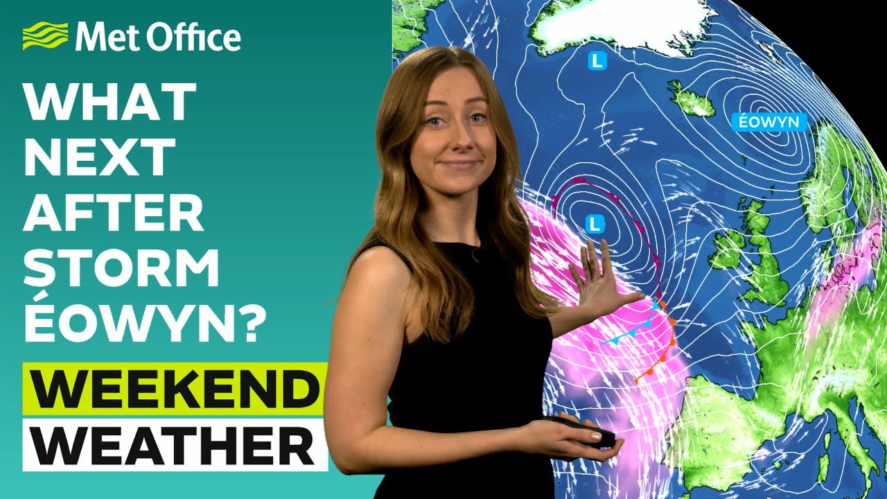 Weekend weather 23/01/2025 &ndash; More unsettled weather to come &ndash; Met Office weather forecast UK